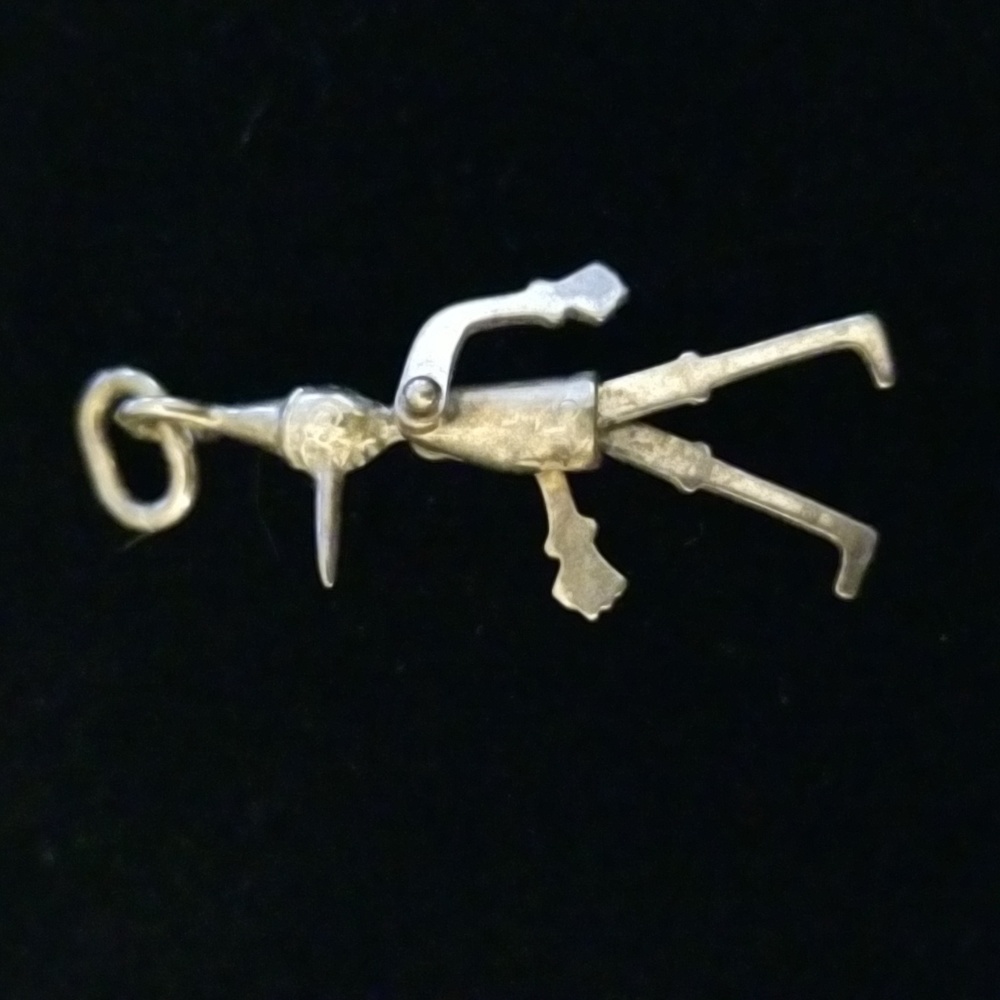 Sterling Silver Pinocchio Pendant